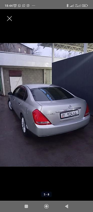 салон машины: Nissan Teana: 2003 г., 2.3 л, Автомат, Бензин, Седан — 7