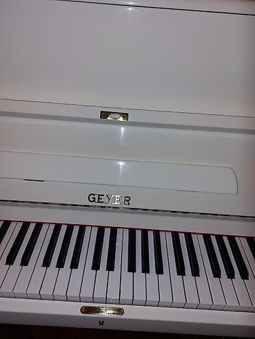 Musiqi alətləri: Pianino GEYER Almaniya stehsalı. İdeal vəziyyədə. Cadrılma və köklənmə — 2