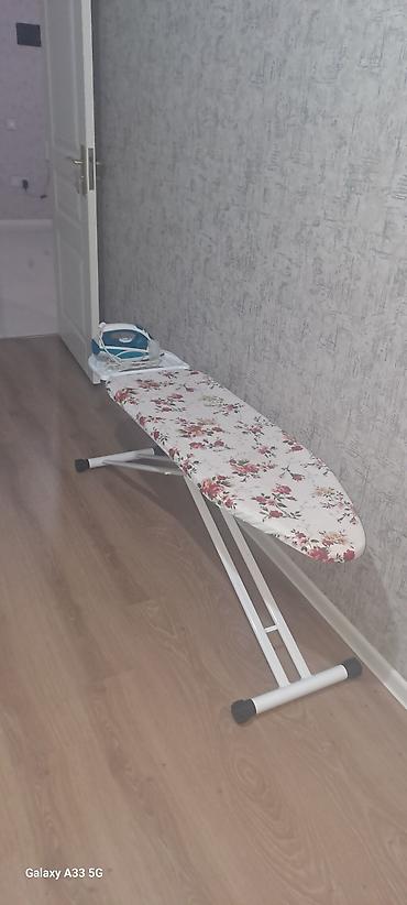 işlənmiş samavar: 🧺 Ütü masası – təzə kimi.TƏCİLİ SATILIR Qeyd: Başqa əşyalarda — 1