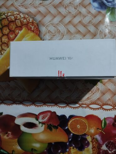 katel telefon: Huawei Y6p, 64 GB, rəng - Yaşıl, Barmaq izi