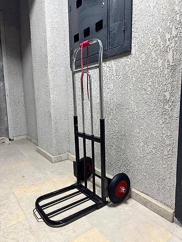 Садово-строительные тачки и тележки: Садово-строительная тачка и тележка, Стальная, Двухколесная, Новый, В розницу — 12