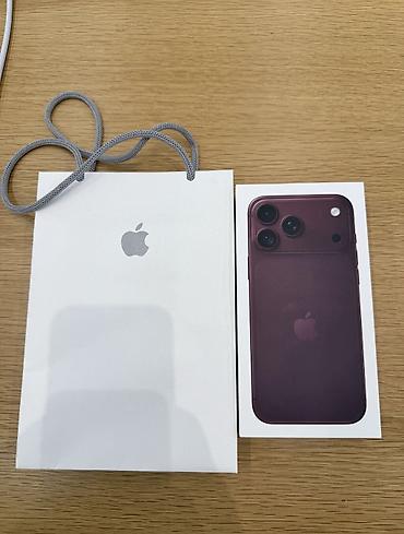 Apple iPhone: IPhone 18 Pro Max, Новый, 512 ГБ, Бордовый — 1