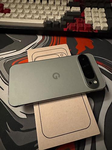 Мобильные телефоны и аксессуары: Google Pixel 9 Pro XL, Б/у, 256 ГБ, цвет - Серебристый, 1 SIM, eSIM — 2