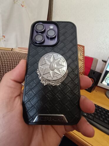 soyuducular yeni: IPhone 14 Pro, 256 GB, Deep Purple, Barmaq izi, Face ID