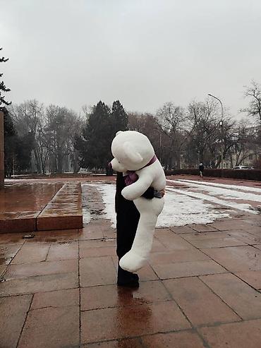 Игрушки: Огромная Мишка 180 см Бесплатная доставка 🧸60 см 1000 сом (Бесплатная — 6