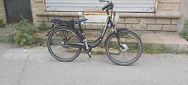 velosiped desna 2: Elektrikli şəhər velosipedi satılır. Velosiped rahat minik üçün alçaq — 9