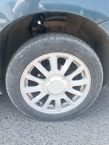 бир: Дөңгөлөктөр монтажда 195 / 55 / R 15, Кыш, Колдонулган, Комплект, Жеңил унаалар, Куйма — 2