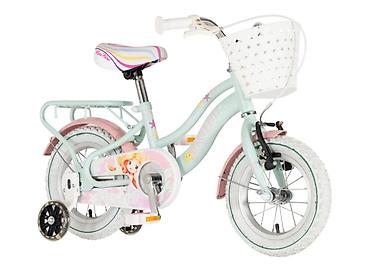 pletene papuce: Bicikl kids Visitor Pearl 12" 8" V-Brake + kontra, tirkiz Dečiji — 3