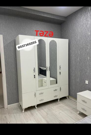Mətbəx mebeli: Açılan, 4 qapılı Düz dolab, Şifonyer