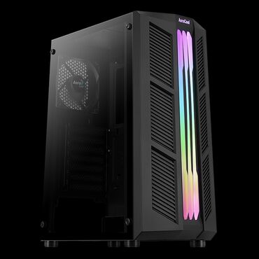 Корпусы ПК: Корпус ПК, Б/у, AeroCool, ATX, цвет - Черный — 1