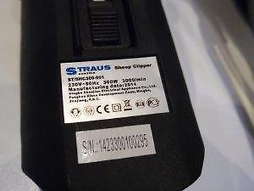 Mašinice za šišanje: Profesionalna mašinica za šišanje ovaca marke Straus, model — 13