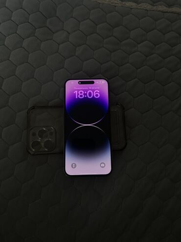 чехол для телефона кожаный: IPhone 14 Pro Max, 256 ГБ, Deep Purple, Каптама
