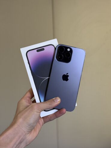 iphone 8 рассрочка: IPhone 14 Pro Max, Б/у, 256 ГБ, Deep Purple, Коробка, 81 %