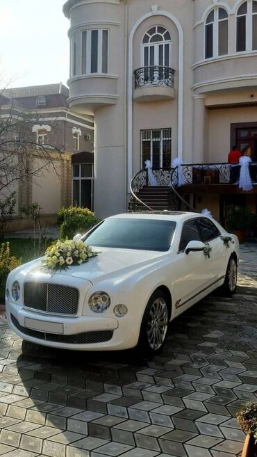 Nəqliyyat vasitəsinin icarəsi: Bentley Mulsanne, Toy, Nişan və digər tədbirlər üçün sifariş edə — 9