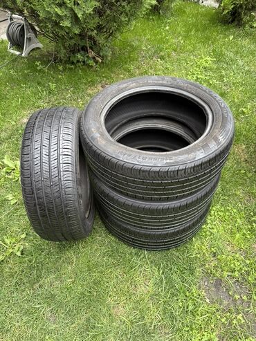 Шины: Шины 215 / 55 / R 17, Лето, Б/у, Комплект, Легковые, Корея, Kumho