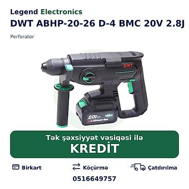 perfarator: Elan başlığı: Perforator DWT ABHP-20-26 D-4 BMC 20V 2.8J Elan mətni — 1