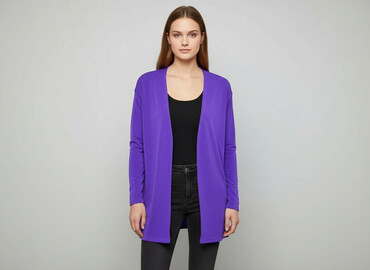 fioletowy kardigan zara: Women`s knitwear, size M