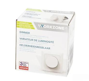 Prekidači: WORKZONE dimmer/regulator osvetljenja - Zidni rotacioni dimmer za — 1