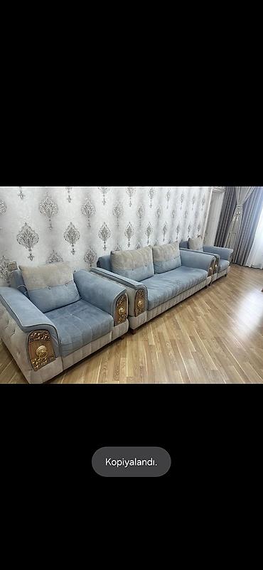 Endirim olundu 🛑🛑Divan kreslo dəsti satılır 400₼. açılır bazası lalafo.az -da Endirim olundu 🛑🛑Divan kreslo dəsti satılır 400₼. açılır bazası