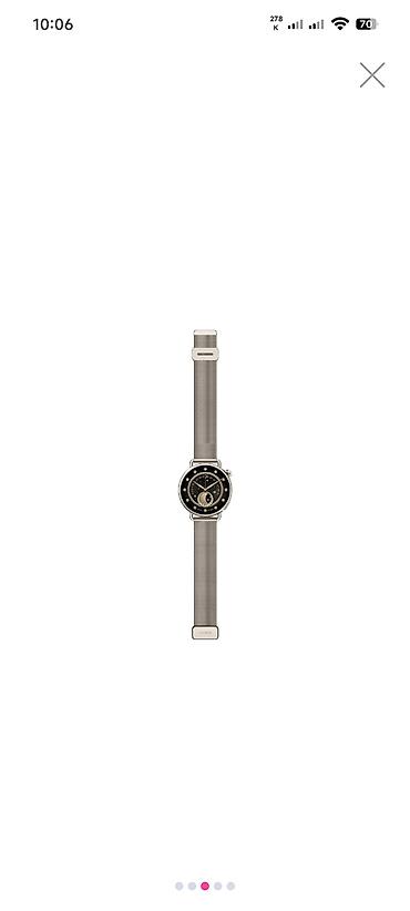 honor smart: Məhsul: Xiaomi Watch S4 (41 mm) Dizayn: - Paslanmayan polad korpus — 9