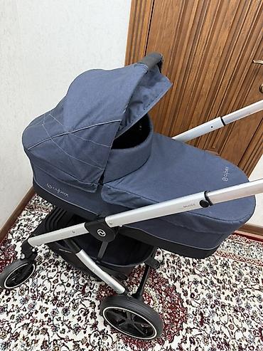 Коляски: Коляска, Cybex, цвет - Серебристый, Б/у — 4