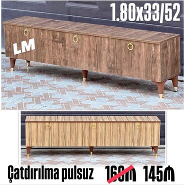 Mətbəx mebeli: _*TV STEND / TV altı*_ Yeni və sifarişlə. Qiymət : *145₼*