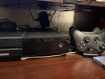disk ps4: Xbox One (orijinal model) oyun konsolu - Rəng: Qara, parlaq və mat — 1