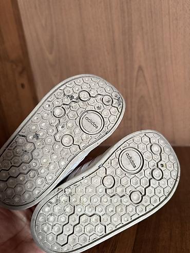 Жаш балдардын бут кийими: Детские кроссовки adidas Original модель с двумя липучками. - — 6