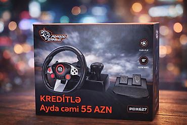 Kreditle elde ede bilersiz.Porodo Gaming sükan və pedallar dəsti – lalafo.az -da Kreditle elde ede bilersiz.Porodo Gaming sükan və pedallar dəsti –