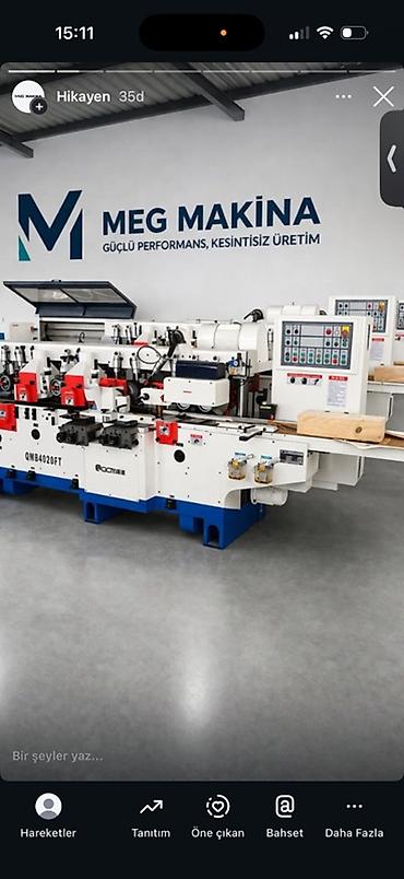 Оборудование для производства: MEG Makina – Ağac emalı üçün peşəkar avadanlıqlar - CNC Router — 3
