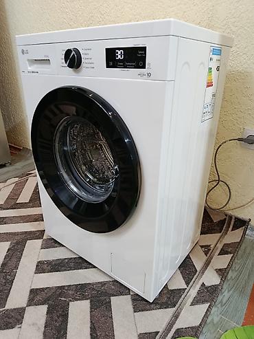 сапожная машинка: Стиральная машина LG F2Y1WS6W, Бишкек - Загрузка 6,5 кг - Инверторный — 3