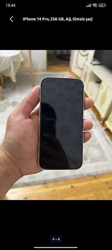 Apple iPhone: IPhone 15 Pro, 256 GB, Ağ, Simsiz şarj — 3