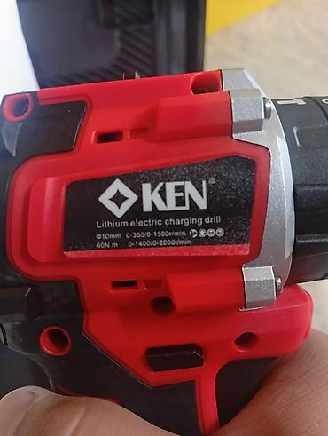 lithium: Аккумуляторная дрель-шуруповерт KEN - Питание: литий-ион, 48V (в — 4
