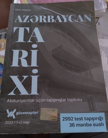Qaşıqlar: GÜVƏN AZƏRBAYCAN TARİXİ test toplusu 16AZN ALINIB 7 AZN SATILIR