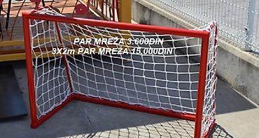Sport i hobi: MREŽE ZA MALE GOLIĆE, RADIMO PO VAŠIM ŽELJENIM DIMENZIJAMA. BELA — 1