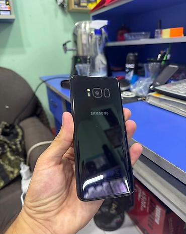 bluetooth qulaqcıq: Samsung Galaxy S8, 64 GB, rəng - Qara, Simsiz şarj — 2