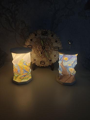 maneki neko top şirkəti: Origami stildə portativ LED masa lampası - Dizayn: Qatlana bilən — 3