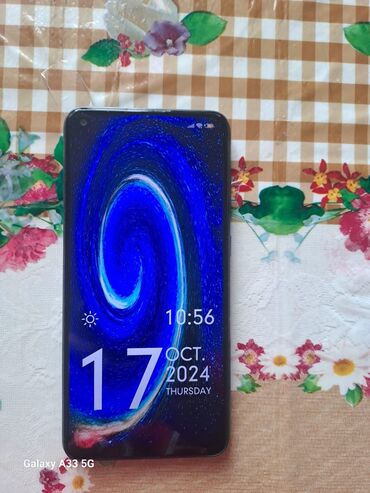 телефон для пожилых людей fly: Xiaomi Redmi 9, 4 GB, цвет - Синий, 
 Отпечаток пальца, Face ID