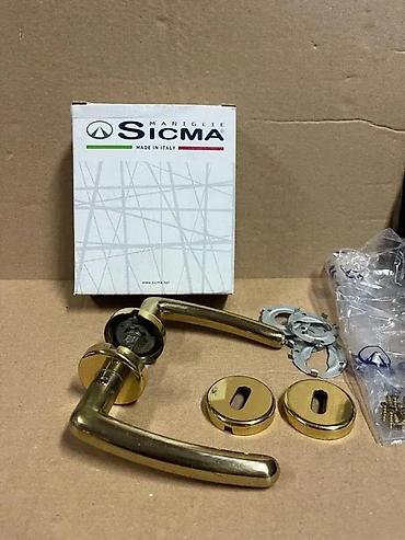 Maske za utičnice i prekidače: Sigma Maniglie “Derby” – set ručki za vrata - Model/serija: Derby — 4