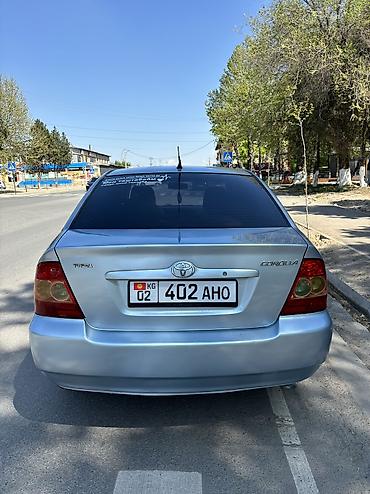 Toyota: Toyota Corolla: 2004 г., 1.4 л, Бензин, Седан — 9