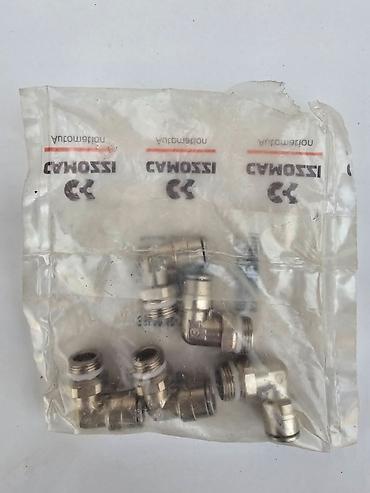 Пневматические фитинги Camozzi S6520 10-3/8 угловые (оригинал) Продам at lalafo.kg Пневматические фитинги Camozzi S6520 10-3/8 угловые (оригинал) Продам