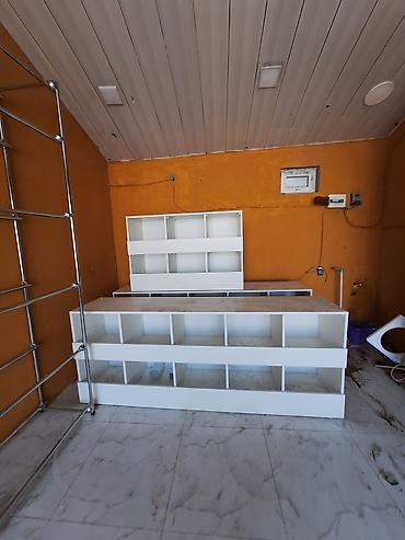 stellajlar: Mağaza/ofis üçün vitrin və anbar rəf sistemləri - Material — 5