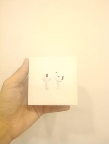 airpods qulaqcıq: Yeni Simsiz (Bluetooth) Qulaqcıqlar, Apple, rəng - Ağ — 3