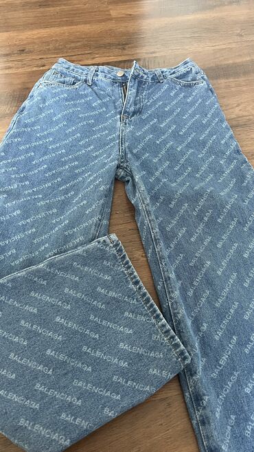 джинсы модные: Джинсы цвет - Голубой