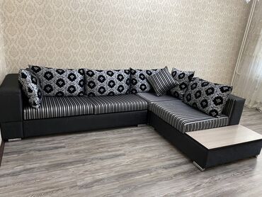 мантышница ош: Угловой диван, With storage boxes, Трёхместный и более