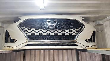 sonata 2012: Бампер Hyundai, Б/у, Оригинал — 1
