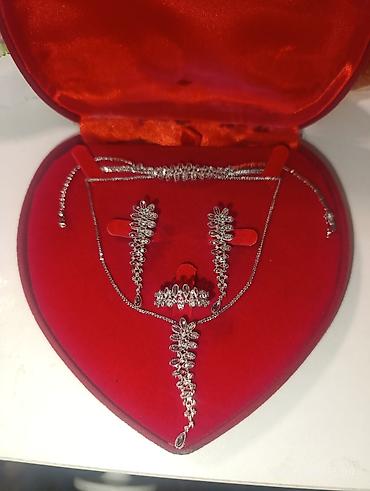 Zərgərlik dəstləri: Ağ qızıl, 585 Əyar — 12