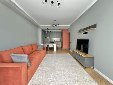 как купить квартиру в ипотеку в бишкеке: 3 бөлмө, 85 кв. м, Элитка, 2 кабат, Дизайнердик ремонт