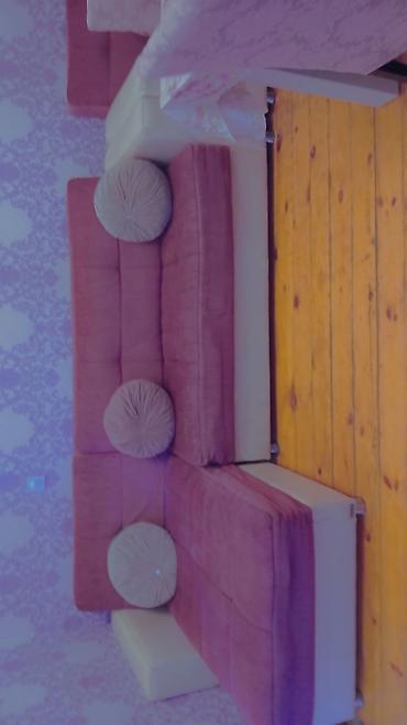 Ev üçün mebel: Künc divan dəsti - Model: L‑şəkilli künc divan - Komplekt: 1 ədəd — 3
