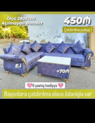 mingəçevirdə divanlar: Künc divan